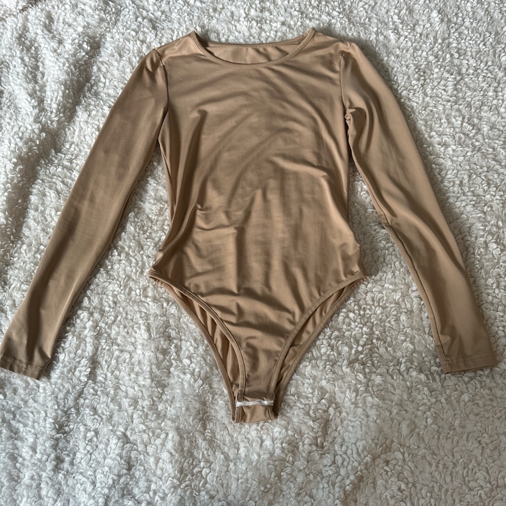 Cream bodysuit